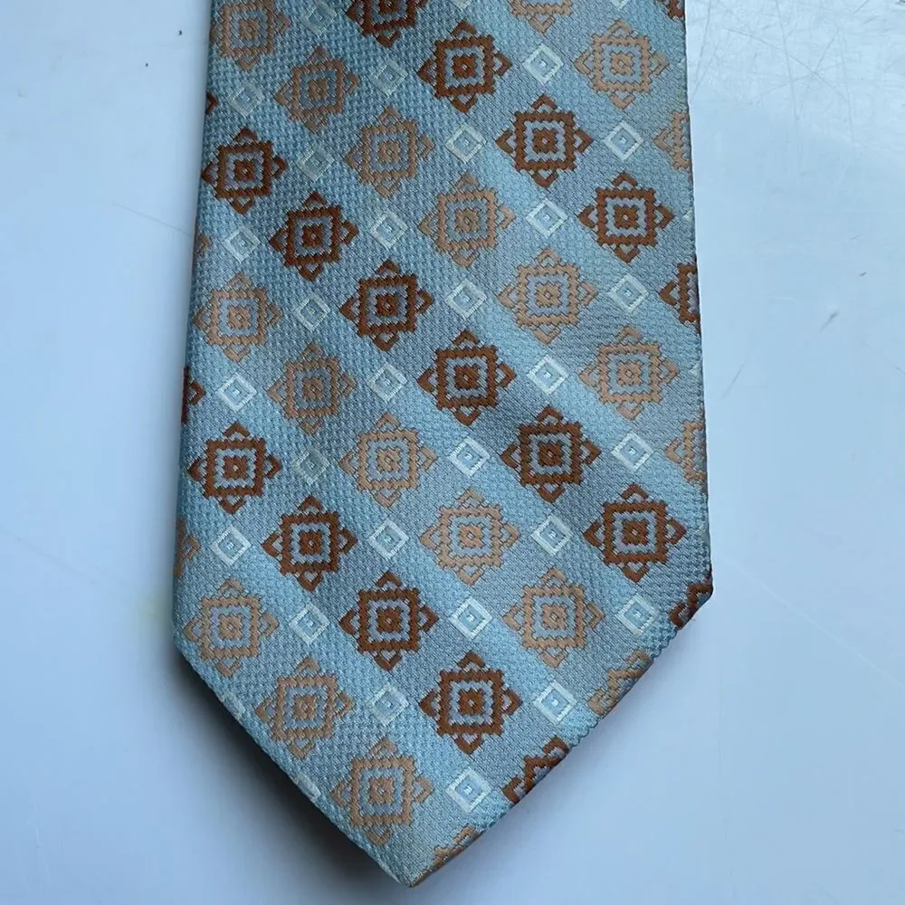 Bundle of two vintage 70s polyester neck ties‎